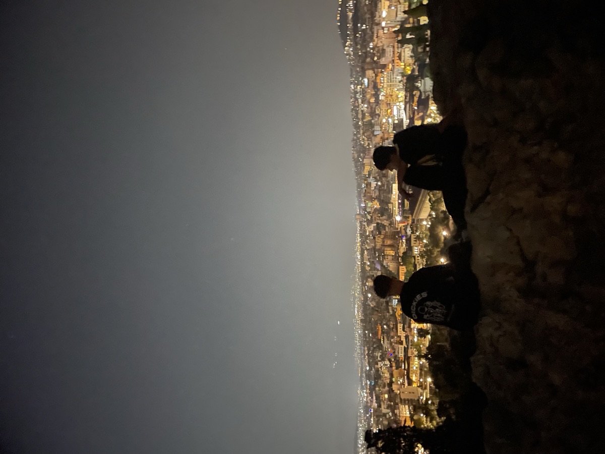 Athens at night