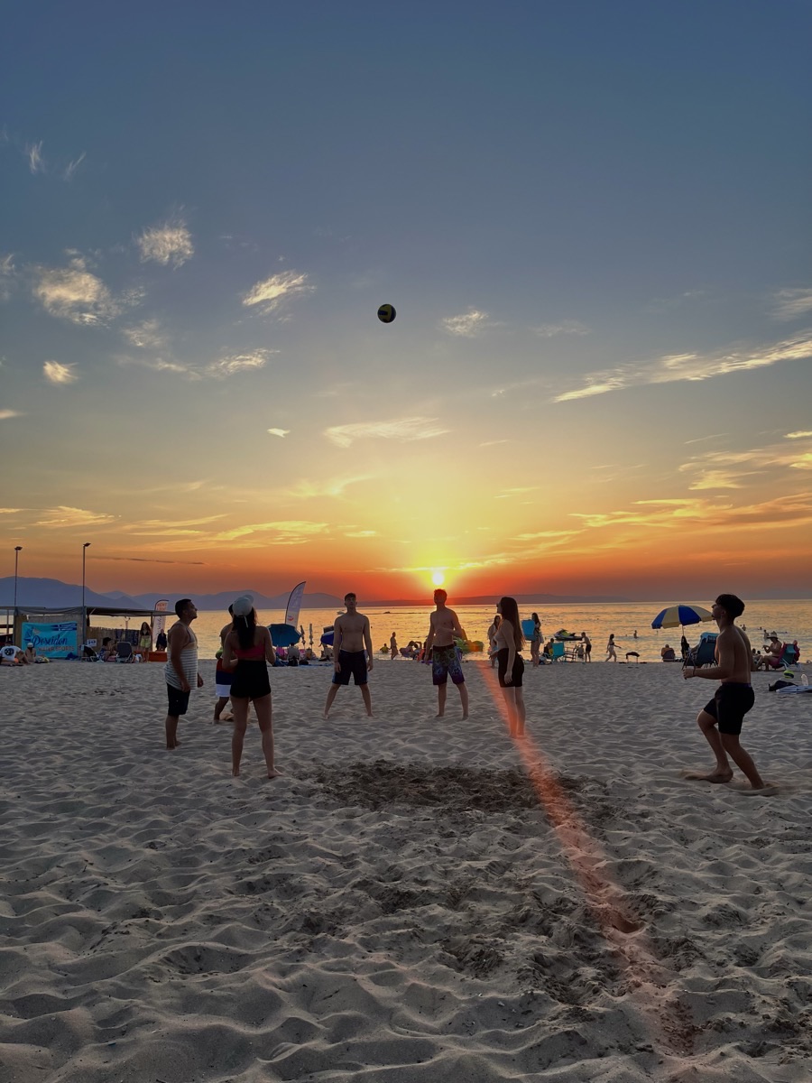 Beach sunset